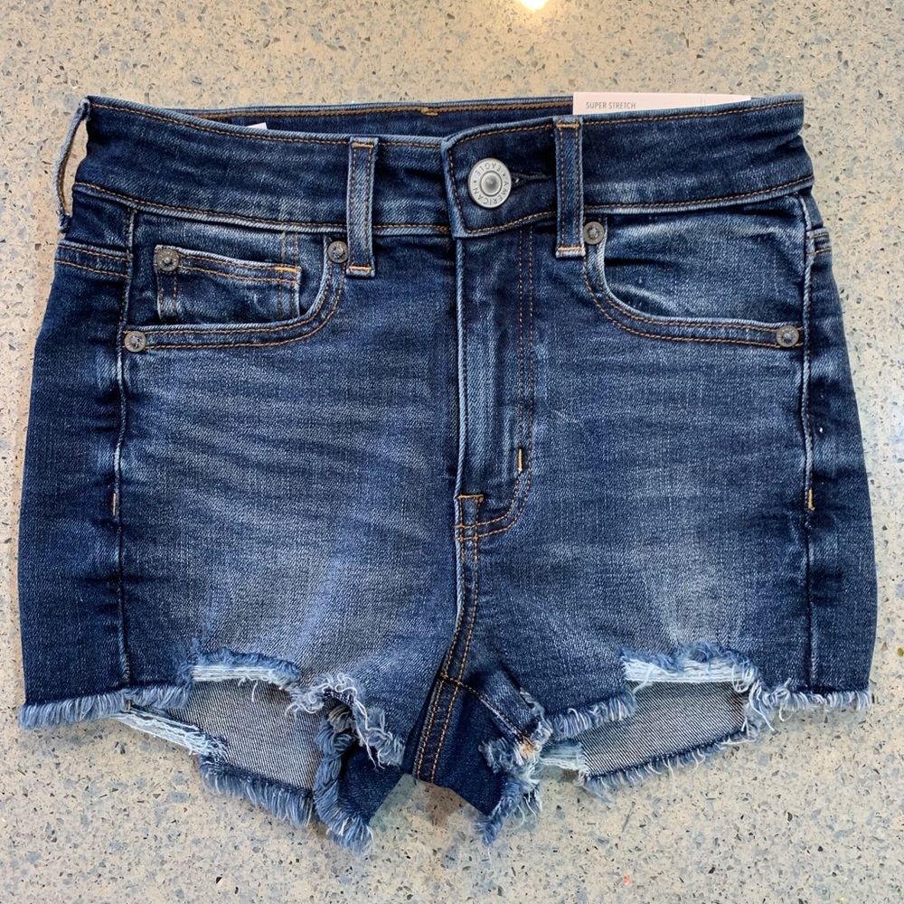 NWT American Eagle Womens super stretch denim shorts